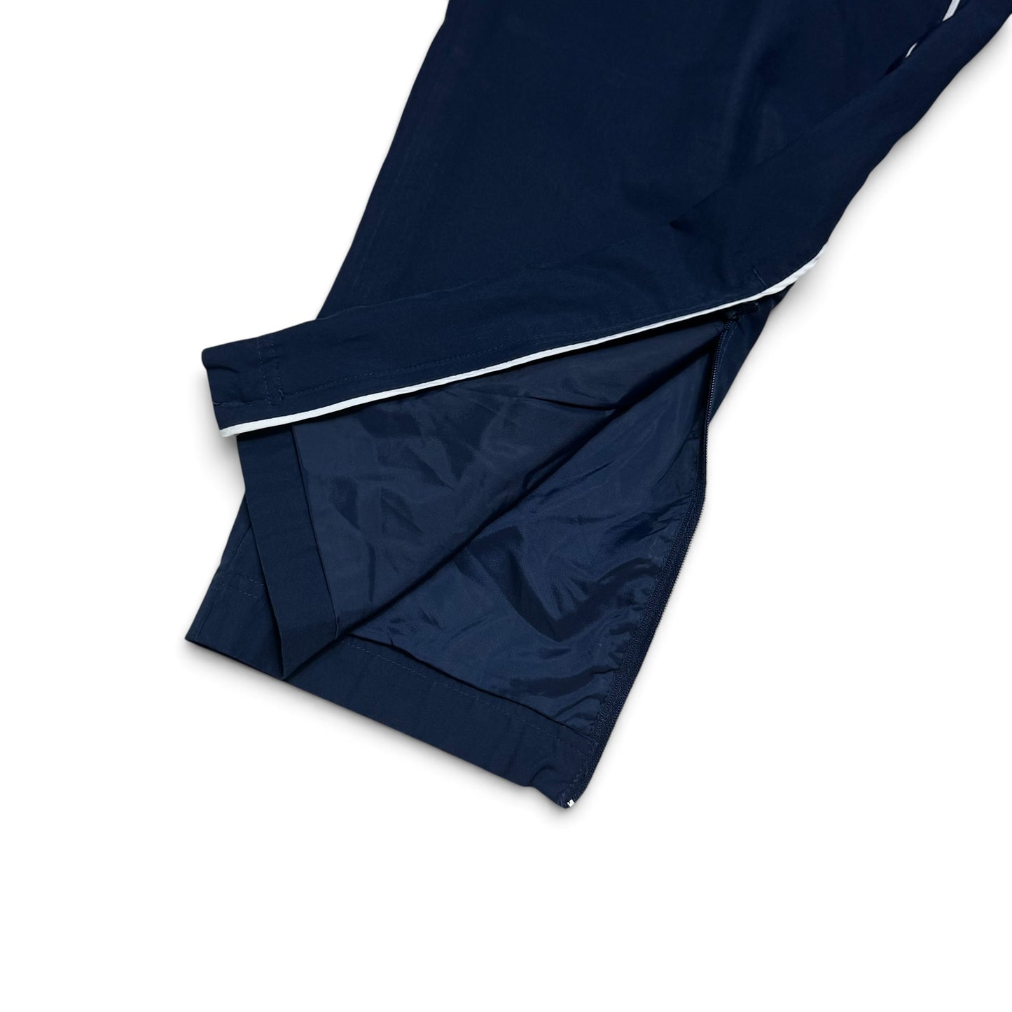 Pantalon de survêtement Nike ample bleu marine des années 2000 RARE - (S)