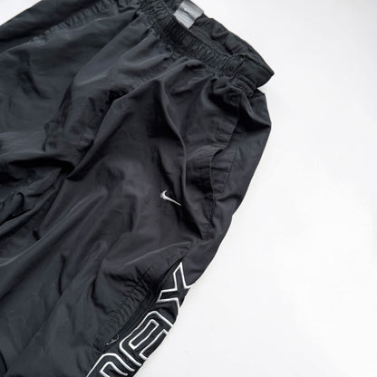 SUPER RARE 2000s Nike Air Max Trackpants Black - (S)