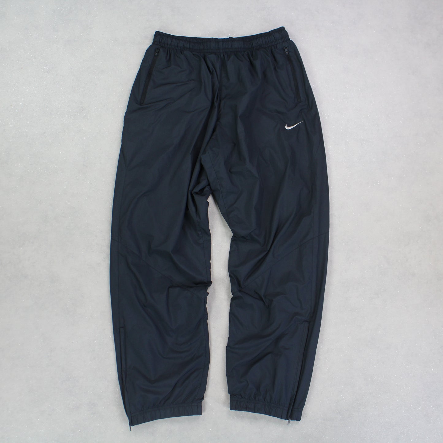 RARE 2000s Nike Trackpants Grey - (M)