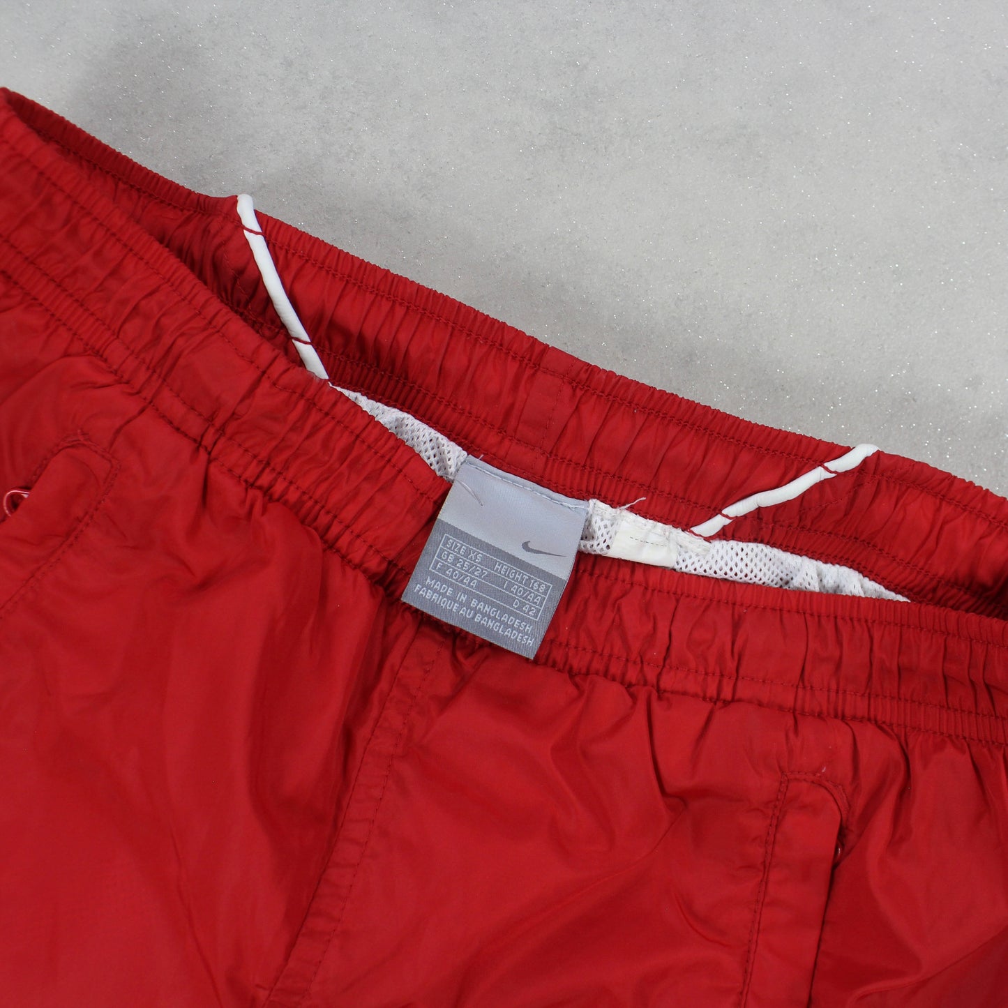 RARE 00s Nike Trackpants Red - (XS)