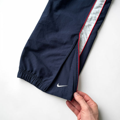 RARE 2000s Nike Trackpants Navy - (L)