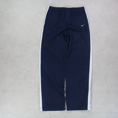 RARE 00s Nike Trackpants Navy - (S)