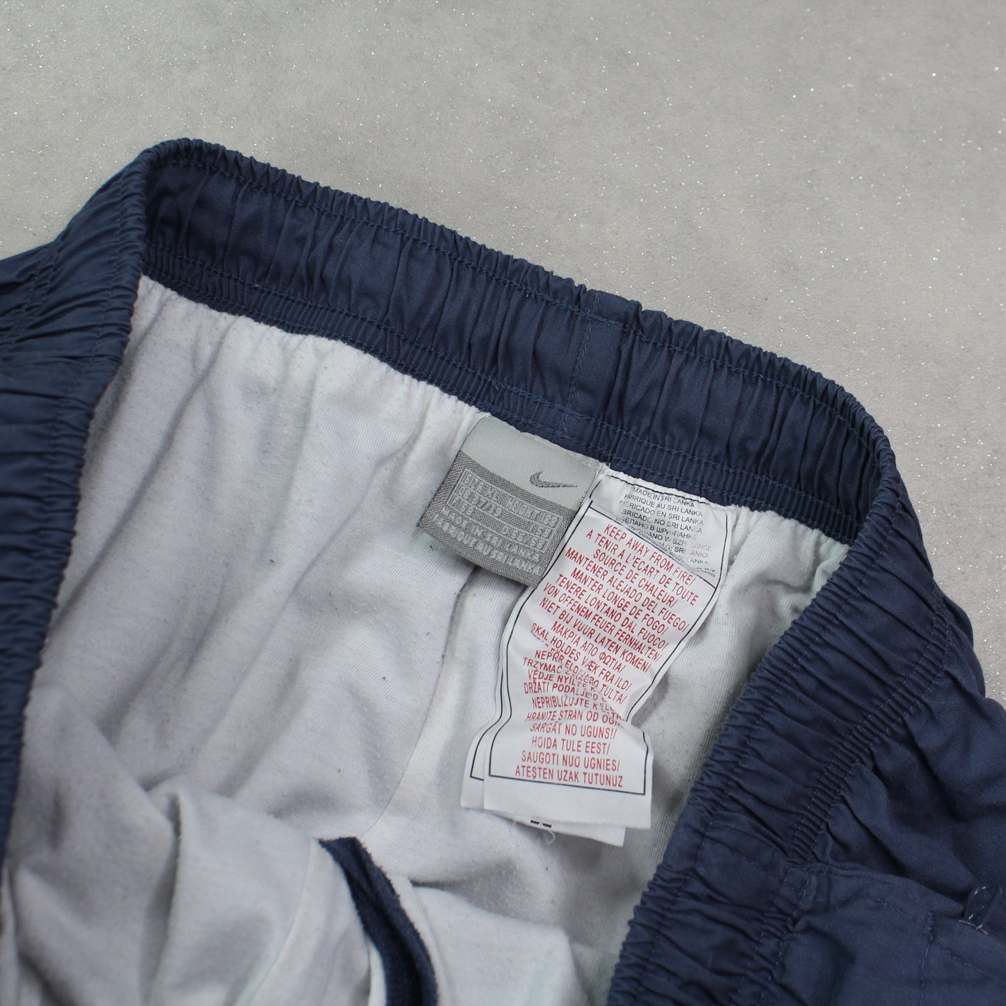 RARE 00s Nike Trackpants Blue - (M)