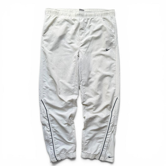 SUPER RARE 2000s Nike Trackpants Grey - (M)