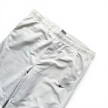 SUPER RARE 2000s Nike Trackpants Grey - (M)