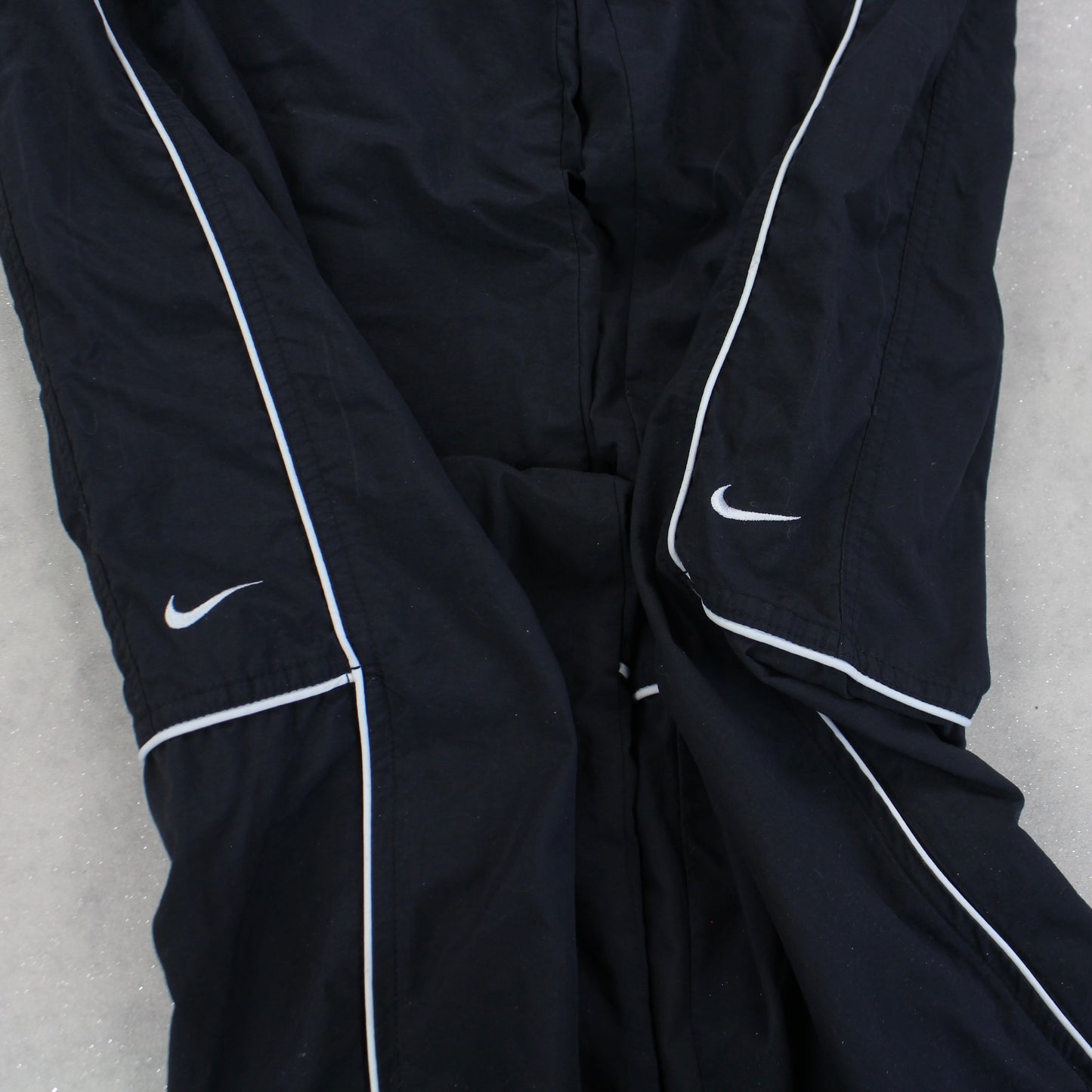 RARE 90s Nike Trackpants Black - (S)