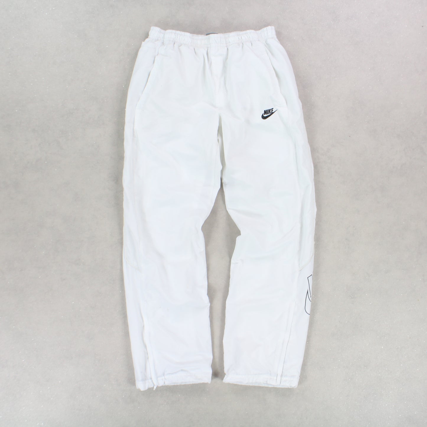 RARE 00s Nike Trackpants White - (S)