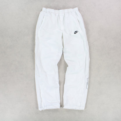 RARE 00s Nike Trackpants White - (S)