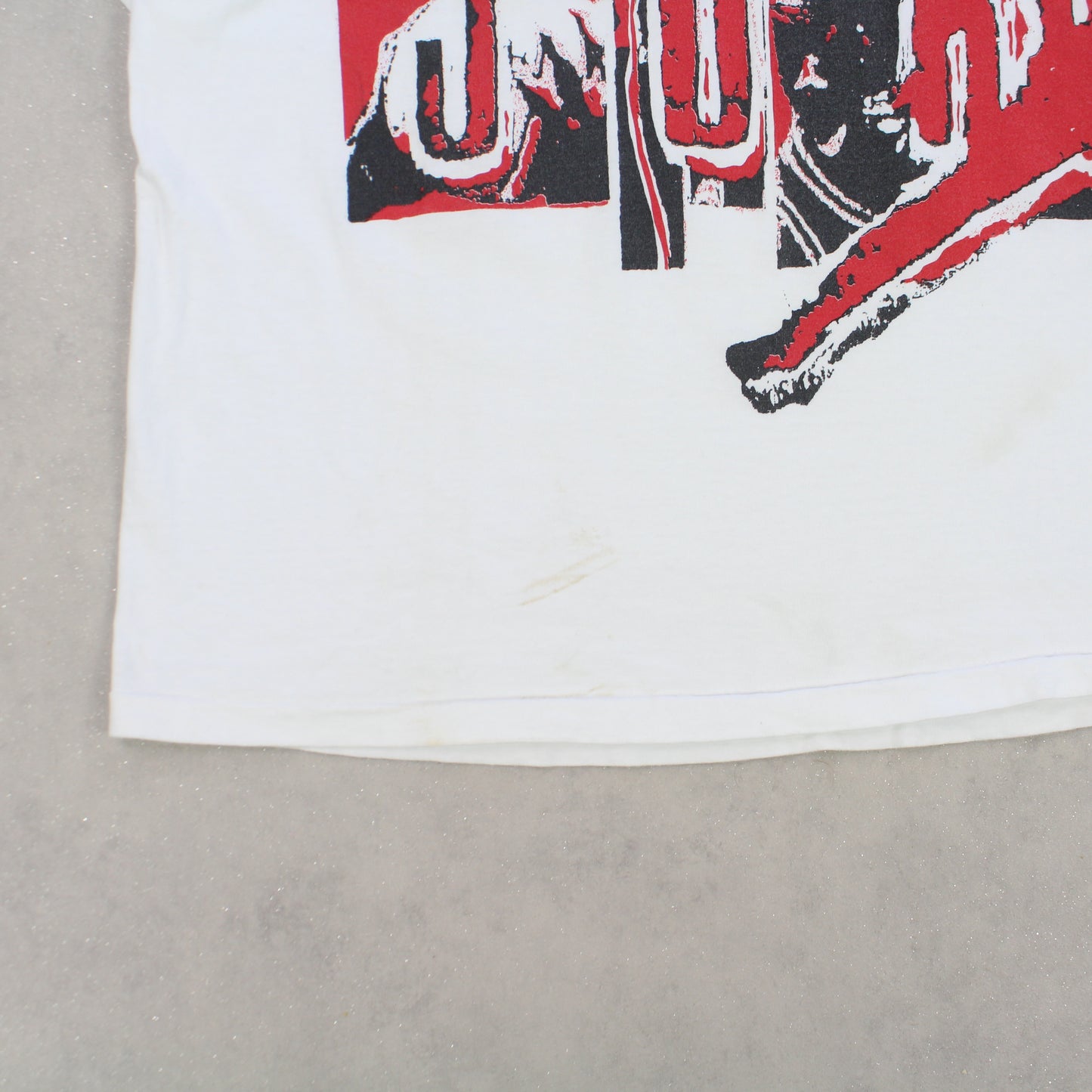 SUPER RARE Vintage 1990s Nike Jordan T-Shirt White - (XL)