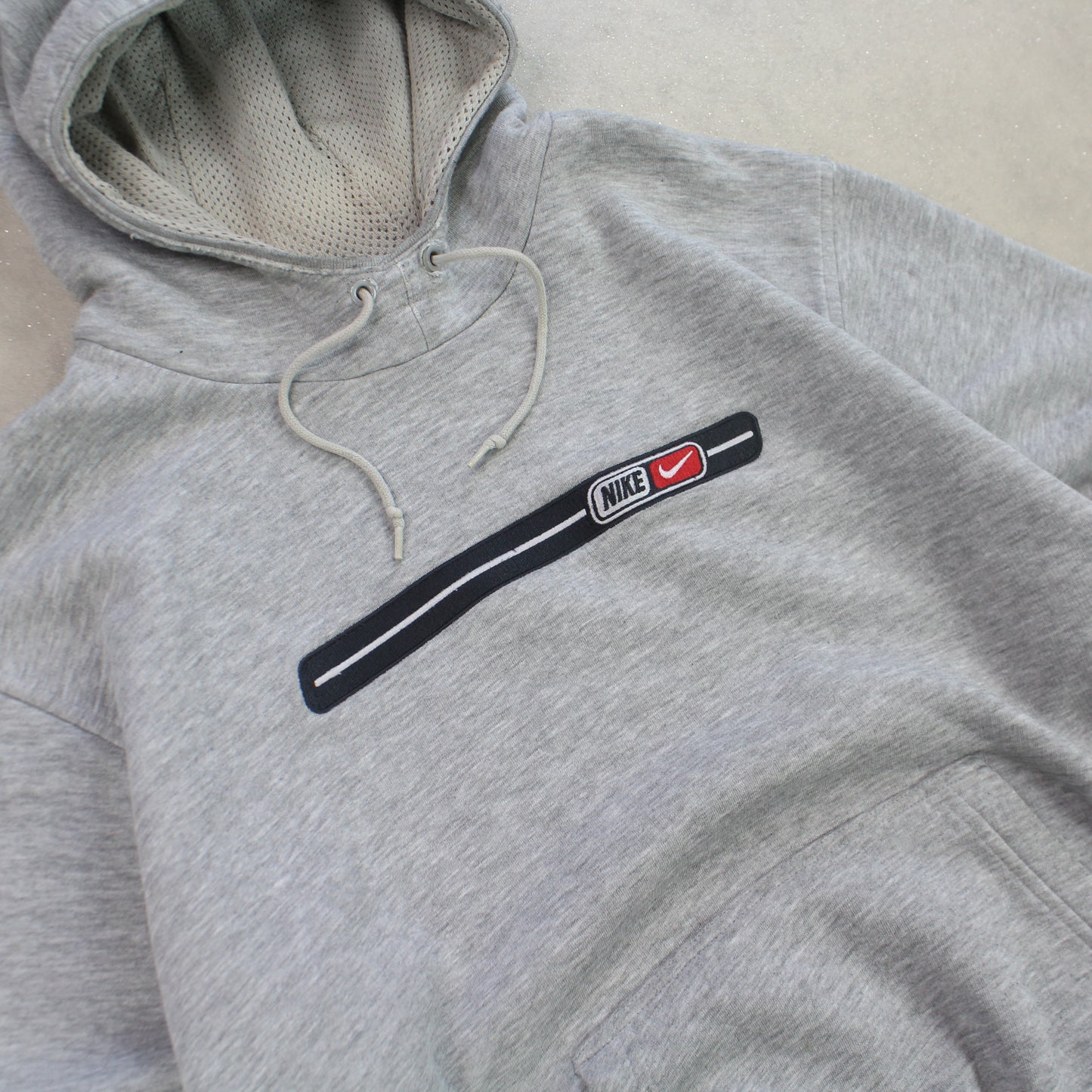 RARE 2000s Nike Hoodie Grey - (S)