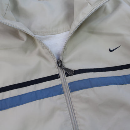 RARE 00s Nike Track Jacket Cream - (XL)