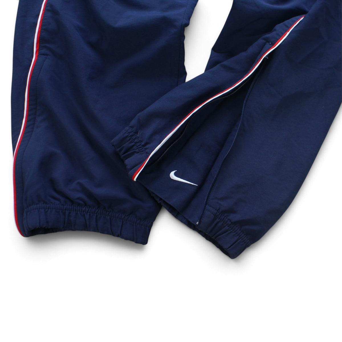 RARE 2000s Nike Trackpants Navy - (M) | PREMIUM