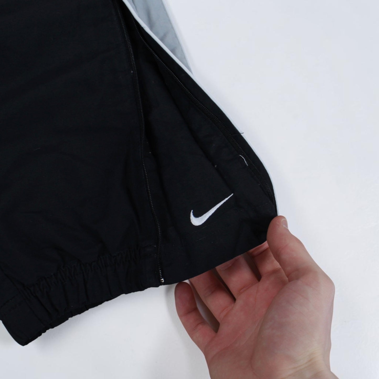 SUPER RARE 2000s Nike Trackpants Black - (M)