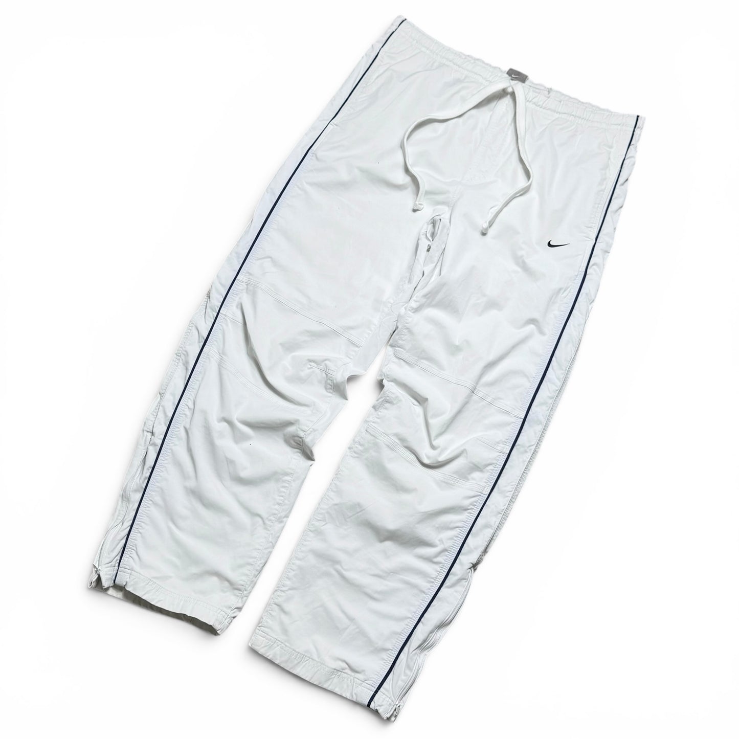 RARE 2000s Nike XV Trackpants White *PREMIUM* - (L)
