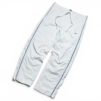 RARE 2000s Nike XV Trackpants White *PREMIUM* - (L)