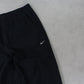 RARE 00s Nike Trackpants Black - (M)