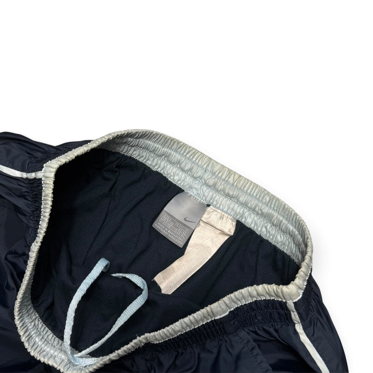 2000s Baggy Nike Trackpants Navy - (M)