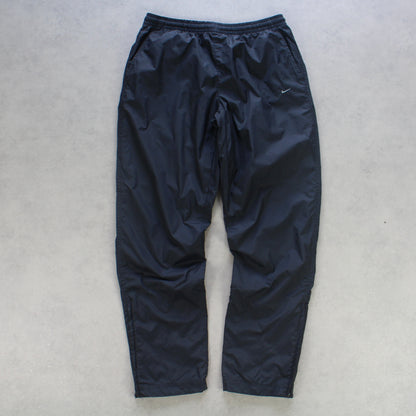 RARE 2000s Nike Trackpants Black - (M)