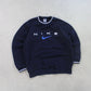 SUPER RARE 90s Nike Sweatshirt Navy - (S)