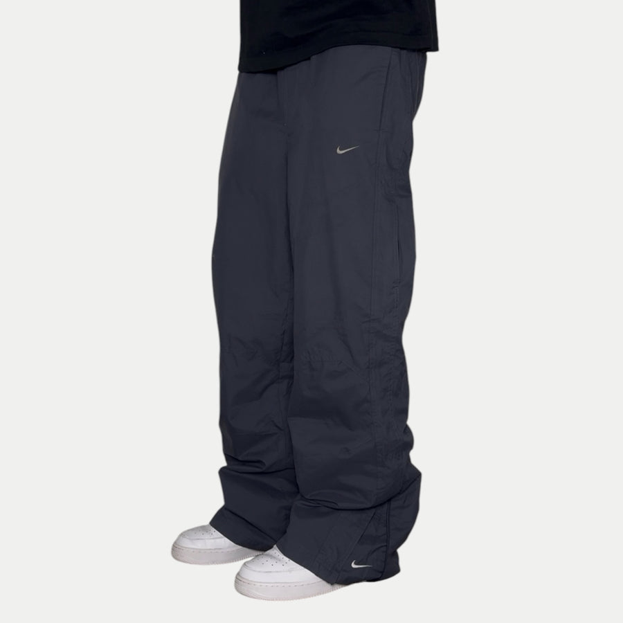SUPER RARE 2000s Baggy Nike Trackpants Grey - (S) | PREMIUM