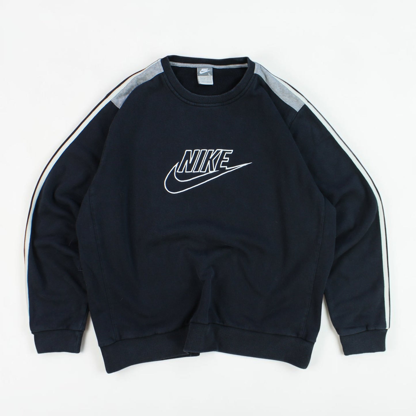 RARE 2000s Nike Sweatshirt Black - (L)