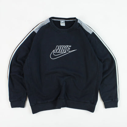 RARE 2000s Nike Sweatshirt Black - (L)