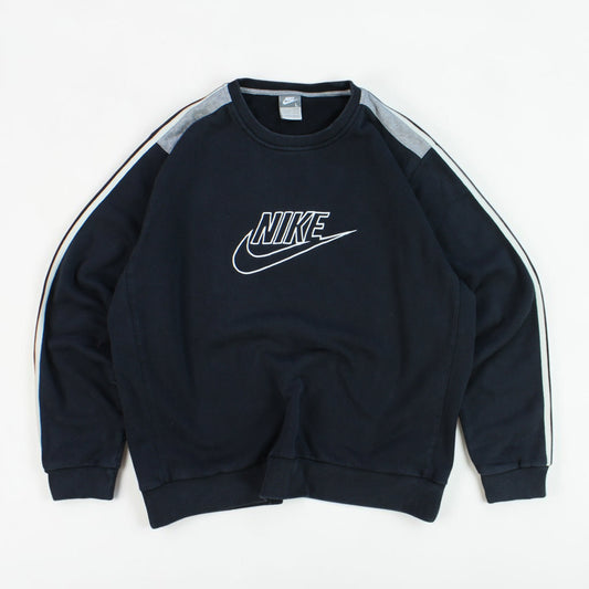 RARE 2000s Nike Sweatshirt Black - (L)