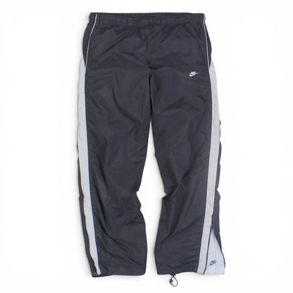 RARE 2000s Baggy Nike Trackpants Grey - (S)
