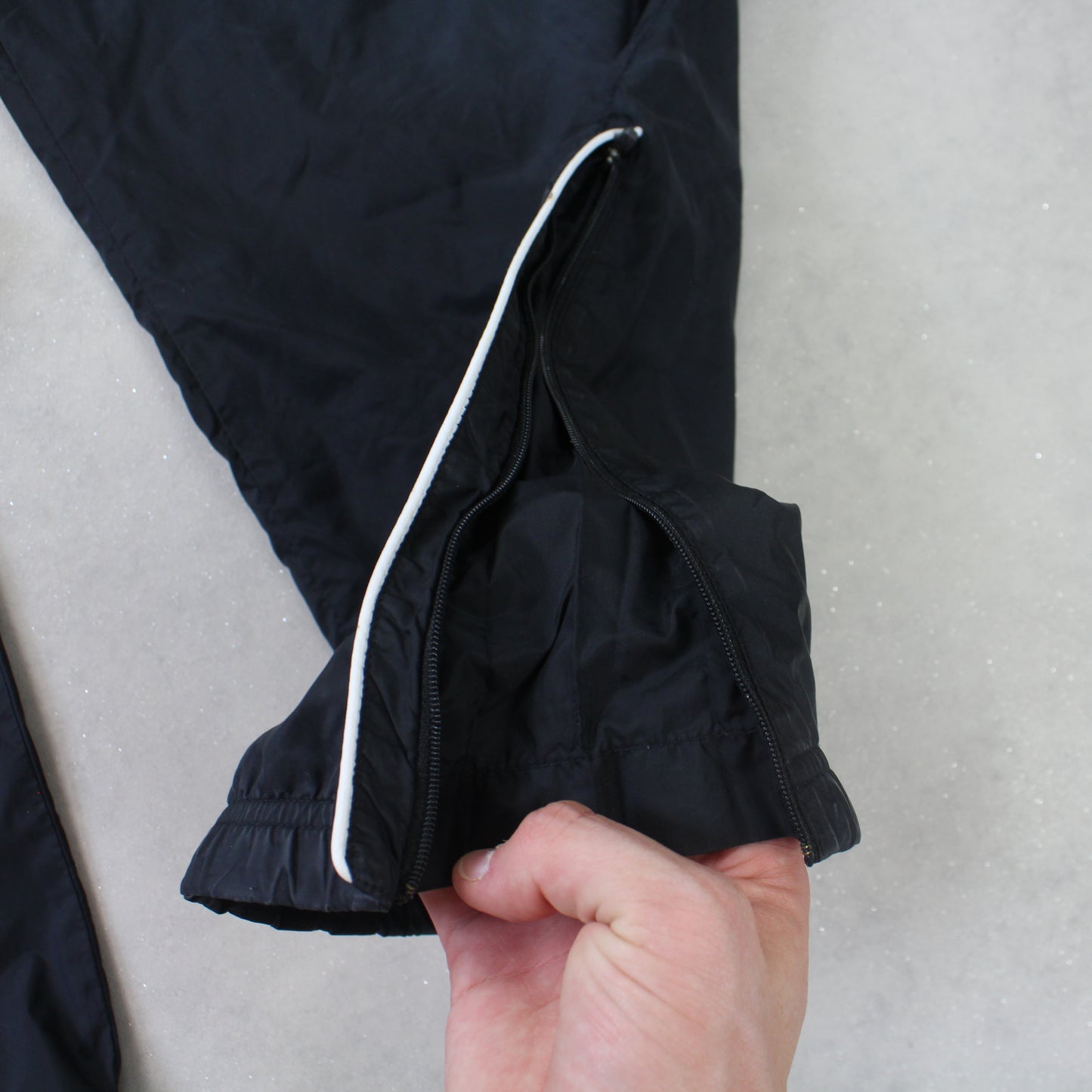 RARE 00s Nike Trackpants Black - (L)