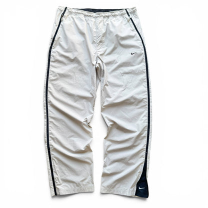 SUPER RARE 2000s Baggy Nike Trackpants Grey *PREMIUM* - (L)