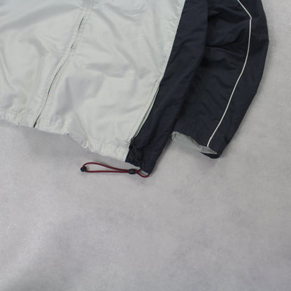 RARE 2000s Nike Track Jacket Grey - (M)