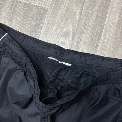 RARE 2000s Nike Baggy Trackpants Black - (L)