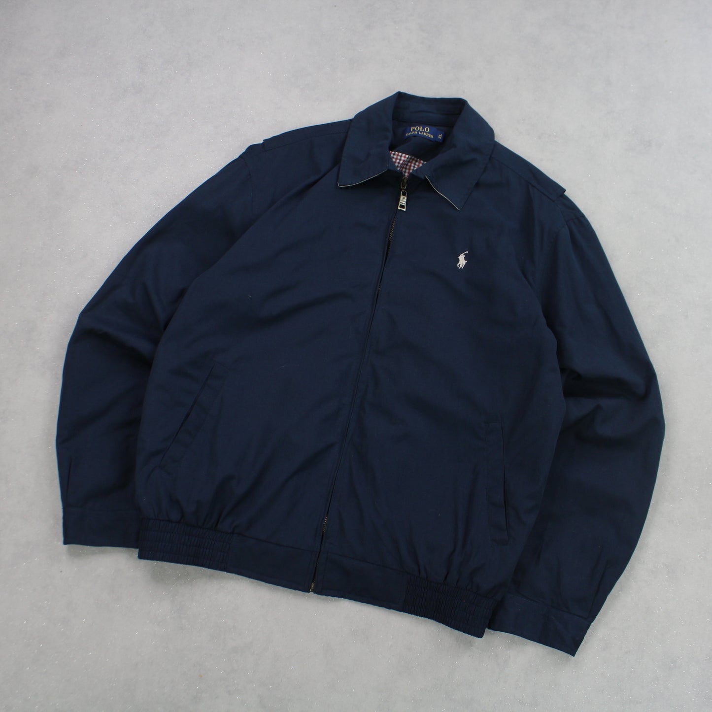 RARE 90s Ralph Lauren Harrington Jacket Navy - (M)