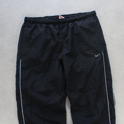 RARE 2000s Nike Trackpants Black - (M)