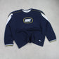 RARE Vintage 00s Nike Spell Out Sweatshirt Navy - (L)