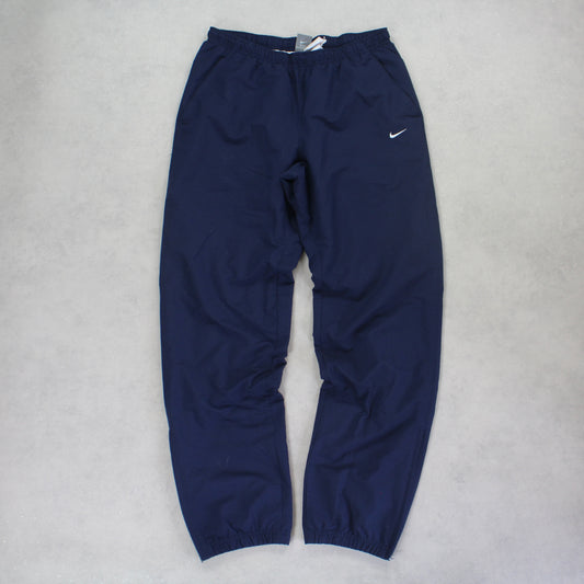 2000s Nike Trackpants Navy - (L)