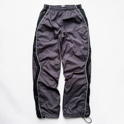 SUPER RARE 2000s Baggy Nike Trackpants Greyish Purple *PREMIUM*  - (S)
