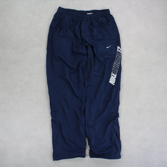 RARE 00s Nike Trackpants Navy - (M)