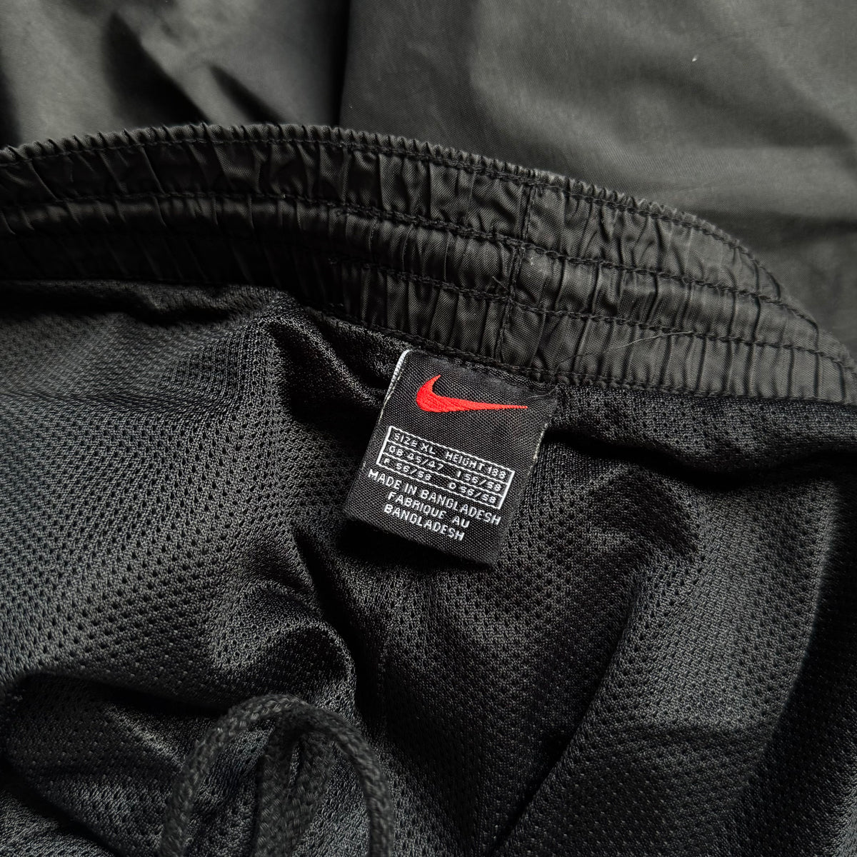 SUPER RARE 1990s Nike Trackpants Black - (XL) | PREMIUM