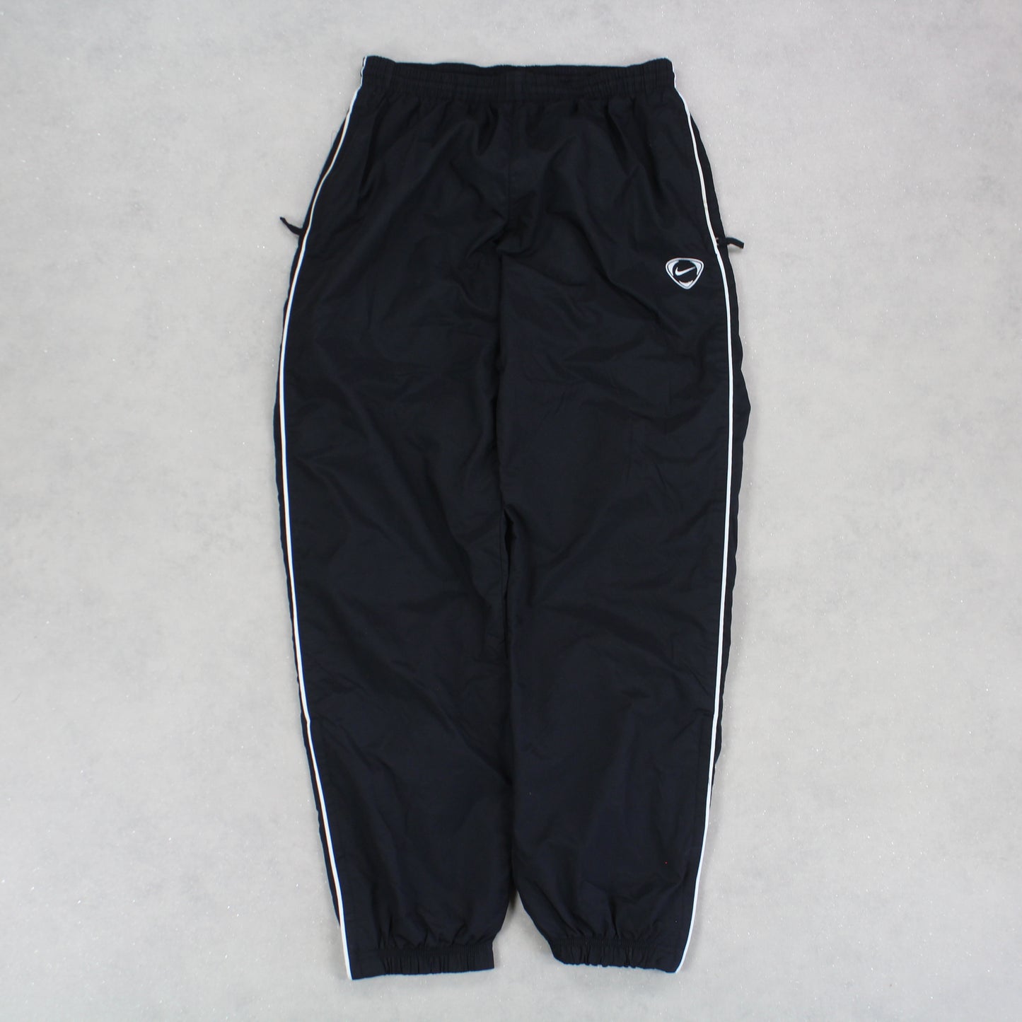 RARE Vintage 00s Nike Trackpants Black - (S)