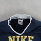 SUPER RARE 90s Heavyweight Nike Sweatshirt Navy - (XL)