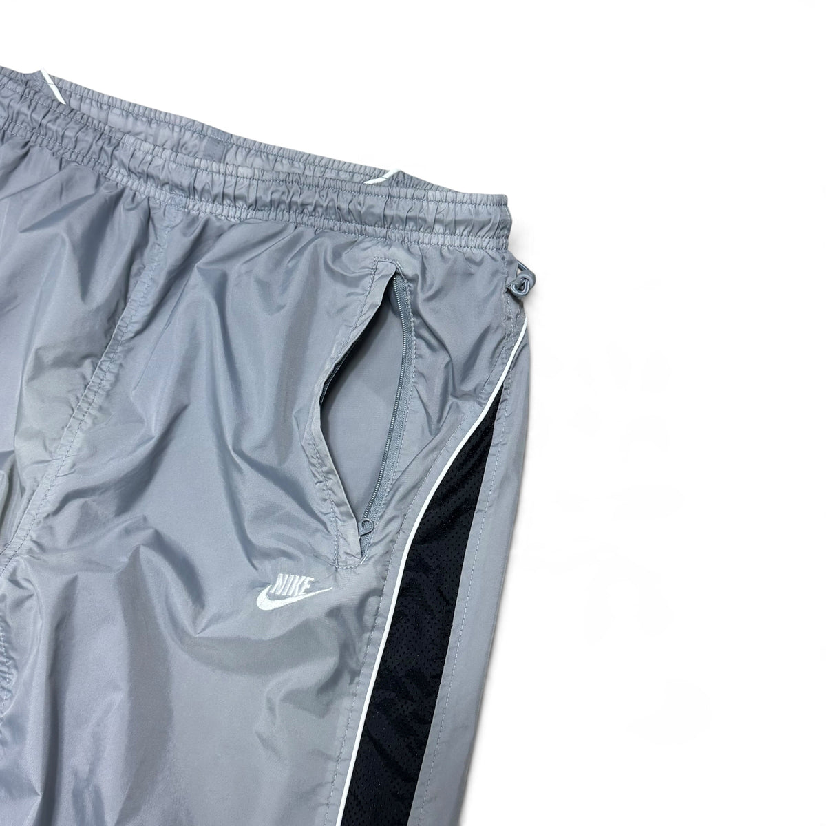 RARE 2000s Nike Trackpants Grey - (L) | PREMIUM
