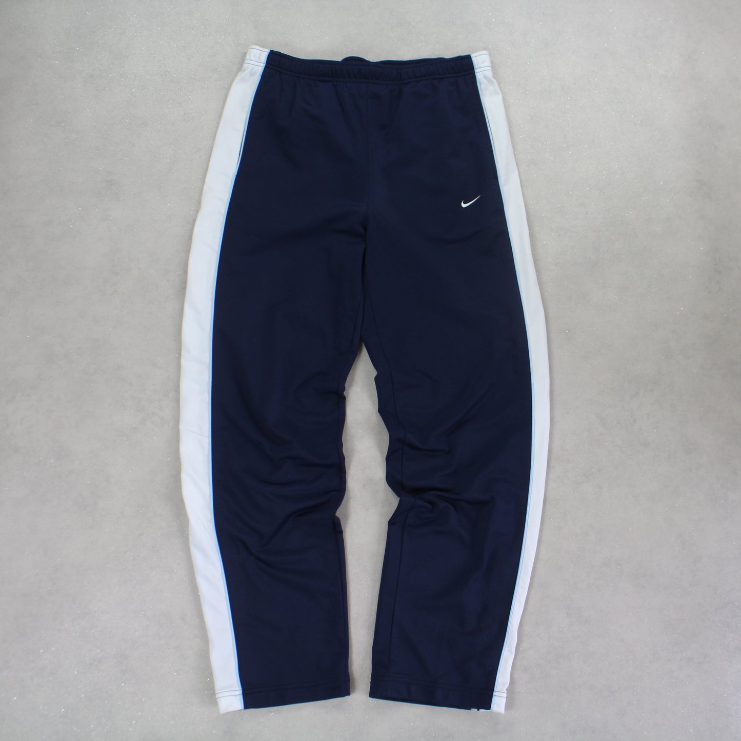 RARE 2000s Nike Trackpants Navy - (L)