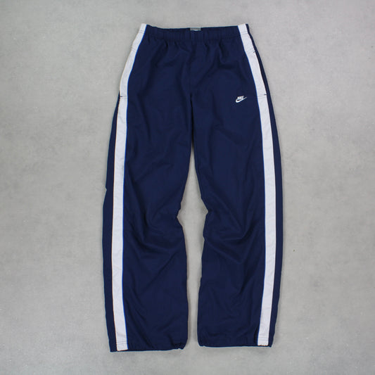 RARE 00s Nike Trackpants Navy - (S)