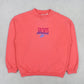 SUPER RARE Vintage 1990s Nike Sweatshirt Coral - (M)