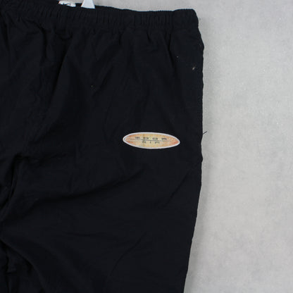 RARE 1990s Nike Zoom Trackpants Black - (XL)