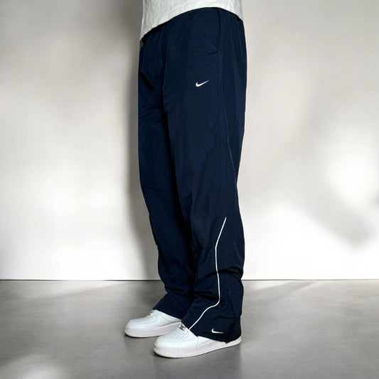 RARE 2000s Nike Trackpants Navy - (M)