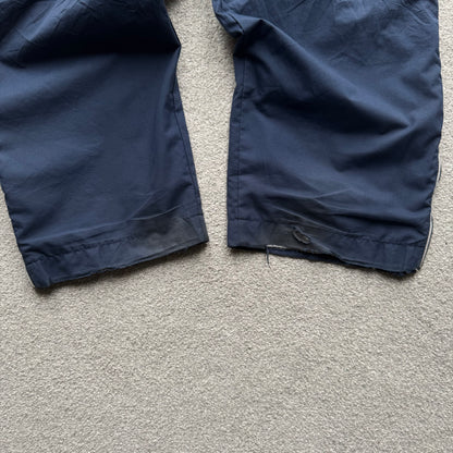 SUPER RARE 2000s Nike Trackpants Blue - (L)