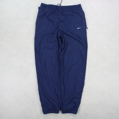 RARE Vintage 00s Nike Trackpants Navy - (S)