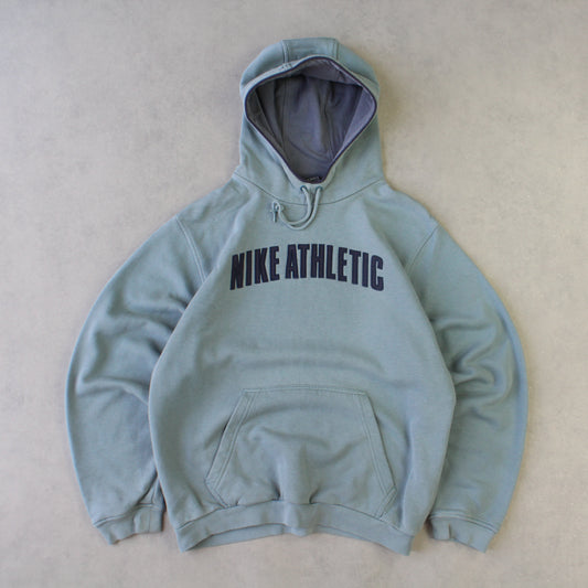 RARE 1990s Nike Hoodie Blue - (S)
